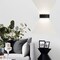 Quickway Imports Decorative Aluminum Wall Lamp for Indoors and Outdoors - 8W Cool White 4000K - Set of 2 QI004493.BK.2 - alternate 8